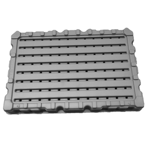 ถาดพลาสติก PET ป้องกันไฟฟ้าสถิตย์ สำหรับบรรจุภัณฑ์ PCB แบบสี่เหลี่ยมผืนผ้า สำหรับจัดเก็บชิ้นส่วน - Product Image 3