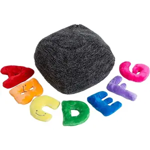 Alphabet Educational Toy Set Stuffed Letters Boys Girls Learning Language ABCs Recognition Gifts Plush Educational Toy for Kids