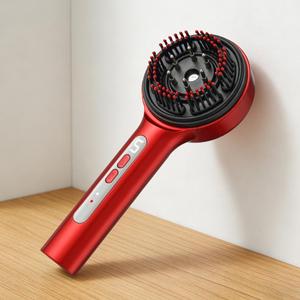 0728 Wholesale Rechargeable Smart <b>Head</b> <b>Massager</b> Comb Scalp Oil Brush Essential Care - Product Image 2