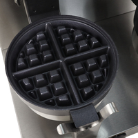 Gaufrier à oeufs à double tête électrique à fonctionnement numérique Machine à gaufres rotative pour muffins et boulangers