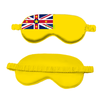 Masque pour les yeux personnalisé avec impression de drapeau national, bande élastique, cadeau promotionnel, accessoire de sommeil, voyage, détente