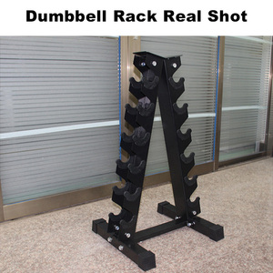 ชุดดัมเบลยางหกเหลี่ยมสีดำพร้อมโลโก้สั่งทำ พร้อมชั้นวาง น้ำหนัก 105 กก. 135 กก. 165 กก. ชุดดัมเบลสำหรับยิมเชิงพาณิชย์ สำหรับฟิตเนสและยกน้ำหนัก - Product Image 2