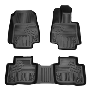 Ensemble complet de tapis de sol de voiture en TPE imperméable de 18 mm d'épaisseur, antidérapants personnalisés, 4 pièces pour Hiace Civic Harrier, durables et de haute qualité - Product Image 1