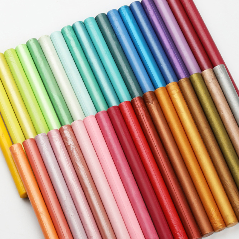 В наличии 80 цветов палочки для запечатывания парафинового воска клеевой пистолет палочка для запечатывания свечи для винтажного воскового печати частная этикетка