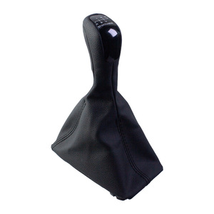 Cache-poignée de levier de vitesse en cuir Mercedes-Benz 5/6 vitesses, ergonomique, pour boîte manuelle, protection anti-poussière - Product Image 3