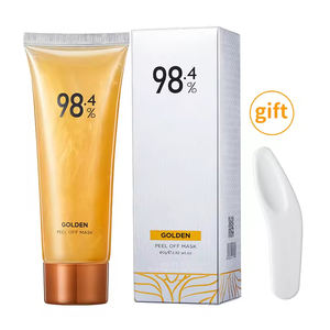 金箔ストリッピングマスク98.4% 金保湿除去黒ずみを減らす微細なストリップクリーン細孔グリセリン泥フェイスマスク用 - Product Image 5
