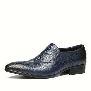 Chaussures habillées pour hommes en cuir véritable faites à la main à bout carré, modèle 2025, nouvelle collection, qualité supérieure, les plus vendues, pour les loisirs et les affaires - Product Image 5