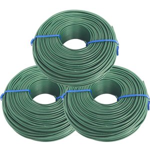 Vente directe d'usine chinoise, <span class=keywords><strong>fil</strong></span> <span class=keywords><strong>de</strong></span> <span class=keywords><strong>fer</strong></span> noir <span class=keywords><strong>de</strong></span> calibre 9 et 10 en pvc, <span class=keywords><strong>fil</strong></span> en plastique vert, grande bobine, <span class=keywords><strong>fil</strong></span> <span class=keywords><strong>de</strong></span> <span class=keywords><strong>fer</strong></span> enduit <span class=keywords><strong>de</strong></span> pvc - Product Image 4