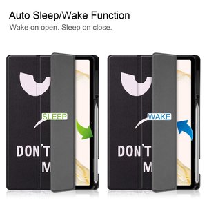 Funda de tableta de TPU suave + PU para Samsung Galaxy Tab S8 Plus <span class=keywords><strong>SM</strong></span>-X800 <span class=keywords><strong>SM</strong></span>-<span class=keywords><strong>X806</strong></span>, funda para tableta de 12.4 pulgadas - Product Image 2