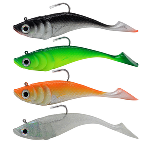 Appât souple bionique imprimé WEIHE 19,5 cm 95 g <span class=keywords><strong>pour</strong></span> <span class=keywords><strong>la</strong></span> pêche à <span class=keywords><strong>la</strong></span> <span class=keywords><strong>dorade</strong></span> et à <span class=keywords><strong>la</strong></span> carpe cruciane en mer et en bateau - Product Image 1