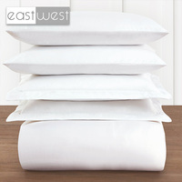 Parure de lit EAST WEST douce et durable 100 % polyester, housses de coussin, motif floral et animal personnalisé, décoration intérieure, drap de lit, chemin de lit