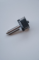 Nosel Hotend Baja Tahan Karat 0.2mm Bamboo A1 A1 Mini, Presisi Tinggi, Tahan Aus, Pengumpanan Halus, Kepala Cetak Pengganti