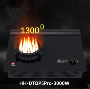 <span class=keywords><strong>Estufa</strong></span> <span class=keywords><strong>Eléctrica</strong></span> HH-DTQP5Pro de 3000W, Diseño sin Combustible, Ahorro de Energía, <span class=keywords><strong>Bajo</strong></span> <span class=keywords><strong>Consumo</strong></span>, Cocina Inteligente - Product Image 3