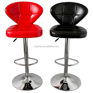 Chaise de comptoir TUQ Office Choice, facile à nettoyer, avec dossier de 27,5 cm, pour zone de réception et studio - Product Image 1