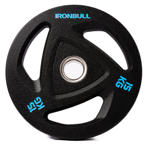 Placa de peso de uretano de la mejor calidad al por mayor IRON BULL o placas de <span class=keywords><strong>Ziva</strong></span> de uretano de venta - Product Image 1
