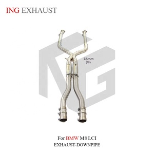 Tubo de Escape Delantero de Acero Inoxidable de Alta Calidad ING para BMW <span class=keywords><strong>M8</strong></span> LCI, Piezas de Alto Flujo para Automóviles de Alto Rendimiento - Product Image 5