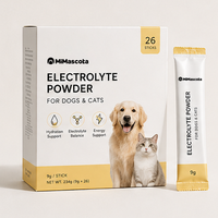Poudres d'électrolytes pour chiens - Soutien immunitaire et santé de la peau et du pelage - Poudre d'électrolytes pour chiens et chats