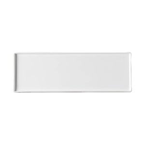 Plateau décoratif rectangulaire enduit de poudre blanche pour la maison et le restaurant à un prix raisonnable - Product Image 1