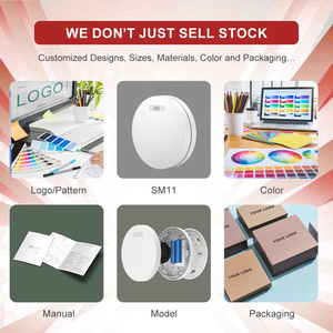 Hot bán núi lửa sm11r8 tần số vô tuyến 868MHz liên kết với nhau không dây báo cháy cảm biến quang điện 85dB Báo động Điều khiển từ xa - Product Image 3