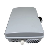 Kotak Splitter serat optik PLC, PORT tanpa potongan Ftth tahan air IP65 Nap luar ruangan 16/24 inti distribusi splitter CTO/FDB/ODP