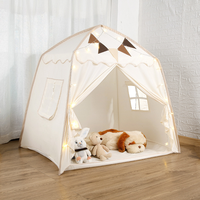 Tente pour enfants, château d'intérieur pour filles, maison de jeu, maison de rêve de princesse, base secrète
