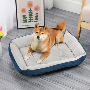 Four Seasons Universal Velvet Microfiber Eco-Friendly Pet <b>Sofa</b> <b>Bed</b> Skin-Friendly Washable Solid Pattern for Cat Dog Sleeping - Product Image 5