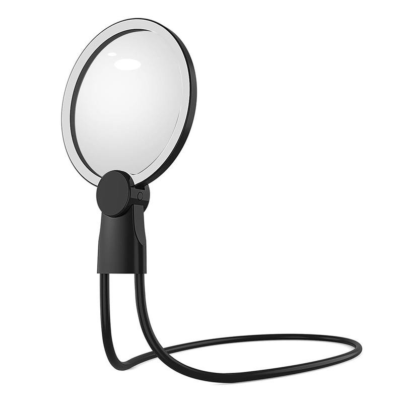 Round Frame 24LED Charging Neck Halter