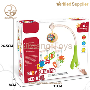 Juguete para Recién Nacido con Control Remoto, Campana <span class=keywords><strong>de</strong></span> Cama Musical <span class=keywords><strong>de</strong></span> Proyección, Cuna Colgante <span class=keywords><strong>de</strong></span> Plástico, Móvil con Caja <span class=keywords><strong>de</strong></span> Música Embalada, Unisex - Product Image 6