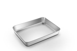 Venta al por mayor tamaño completo rectángulo hornear barbacoa Pan cocina para hornear acero inoxidable 304 hojas para hornear pastel bandeja para hornear con rejilla de refrigeración - Product Image 6