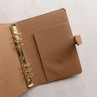 Ensemble de carnets de notes en cuir PU de haute qualité, format A5, pour usage quotidien, pour les affaires et les étudiants, agenda, carnet à feuilles mobiles