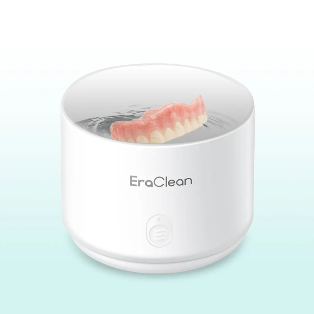 2023 personalizzabile nuovo prodotto ad ultrasuoni denti fermo bretelle macchina per la pulizia della protesi detergente ad ultrasuoni
