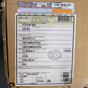 Ws-c2960x-48fpwbrd-l 48 Poe+ Ge+2 10g Sfp+, Lan Base (740w) Boîte ouverte Neuf Original En stock Automatisation industrielle Pac - Product Image 1