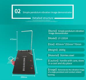 Peralatan pendidikan baru, peralatan pendidikan sederhana getaran Pendulum Gambar demo - Product Image 5