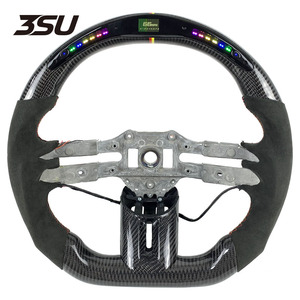 Para <span class=keywords><strong>Mercedes</strong></span> Benz volante de fibra de carbono C300 C200 <span class=keywords><strong>Amg</strong></span> <span class=keywords><strong>Sl</strong></span> Glc S ClassEq'S E-Class accesorios de coche - Product Image 1