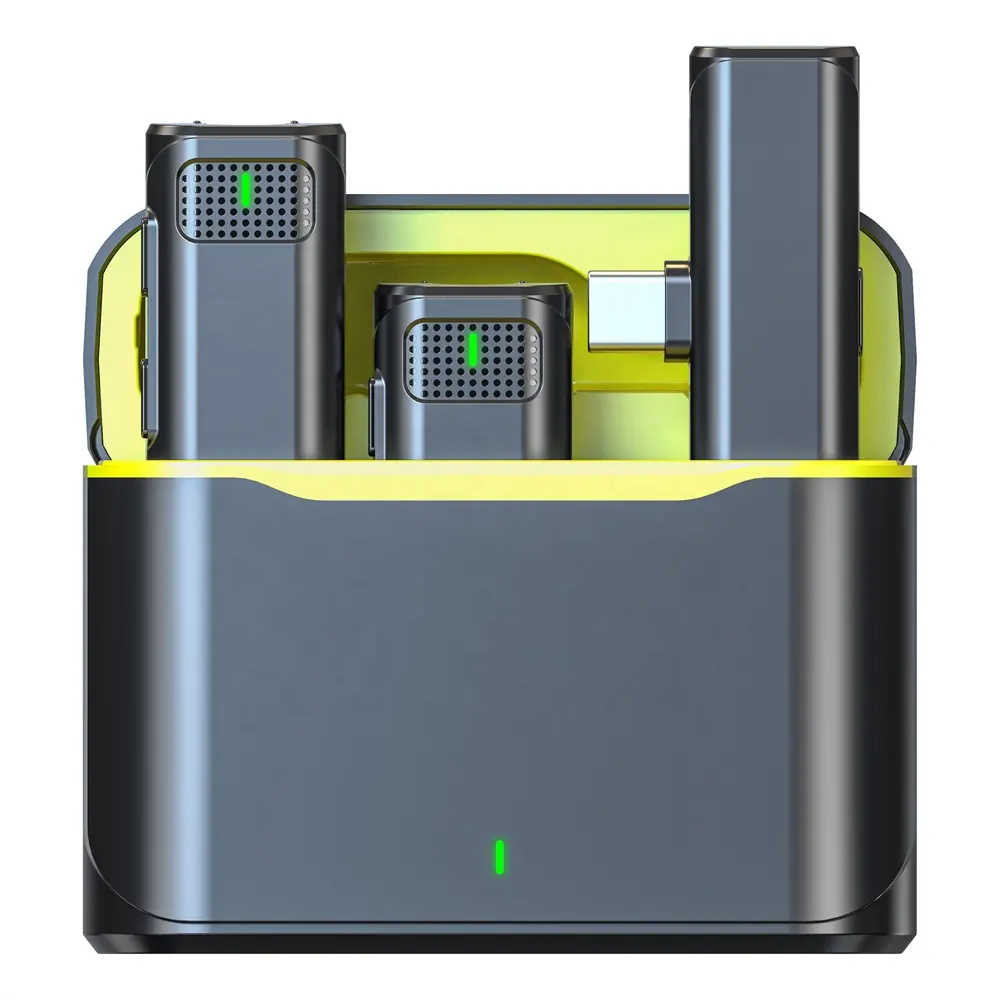 Micrófono inalámbrico de solapa con clip de reducción de ruido ligero micro tie V8 de alta calidad para transmitir kits de video de YouTube