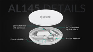 Lámpara de techo LED para interiores Serie AL145 - Product Image 5