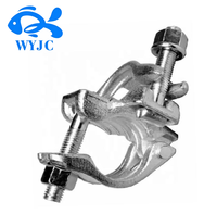 Raccord d'angle droit forgé robuste pour échafaudage, pince de fixation croisée pour tuyau d'échafaudage 48 mm, raccords de construction pour échafaudage