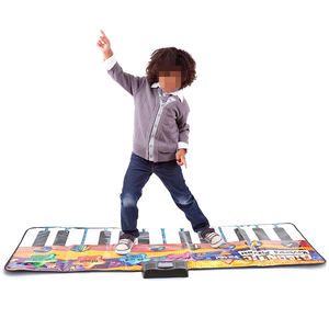 Tappetino Musicale Elettronico Gigante da 71 Pollici con 24 Tasti, Tastiera da Ballo Colorata per Bambini con Funzione di Riproduzione, Giocattolo Interattivo - Product Image 4
