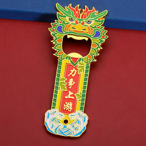 <b>Beer</b> Bottle Opener Magnetic Bottle Opener Custom Design Stainless Steel Bottle Opener Fridge Magnet - Product Image 4