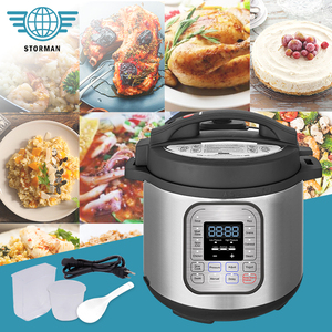 Electrodoméstico multiusos de bajo consumo de energía, 220V, 2 en 1, olla a presión eléctrica, freidora de aire - Product Image 5