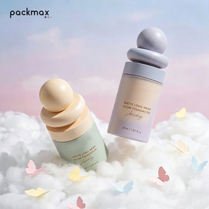 Custom Logo 15-50ml Plastic Airless Pump Bottle – Luxury Empty Vacuum Skincare Packaging <b>for</b> BB Cream & <b>Sunscreen</b> with Precision - Product Image 1