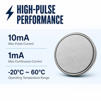 Pile bouton au dioxyde de manganèse au lithium CR920 3V 25mAh de Ieeton Medical Wholesale, longue durée de vie, fabricant OEM