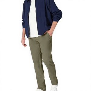 Pantalones de golf para hombre, tela elástica moderna, cómodos, transpirables, ideales para deportes y uso diario activo. - Product Image 3