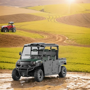 รถอเนกประสงค์รุ่นพรีเมียมใหม่ สำหรับ 2-4 ที่นั่ง ขับเคลื่อน 4 ล้อ ยี่ห้อ Marshell ผลิตจากพลาสติก DIY แบบ OEM/ODM ขนาดกะทัดรัด ขับเคลื่อนด้วยไฟฟ้า 4WD UTV รับประกัน 3 ปี จากเจ้อเจียง - Product Image 4