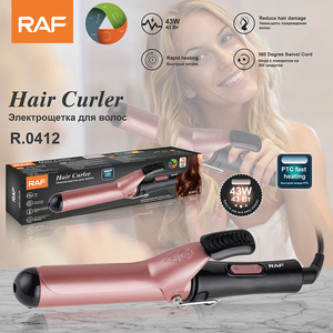 Fer à boucler RAF Big Curls Ionic PTC à chauffage rapide, boucleur à cheveux bouclés, nouveau prix avantageux, chauffage rapide - Product Image 6