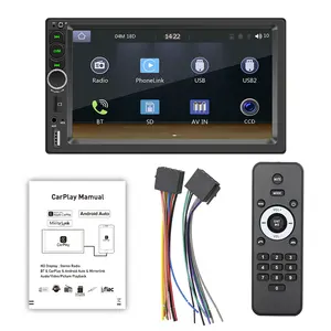 New Arrival Factory best price F710C 2 Din 7 Inch Touch Screen Car Stereo Multimedia Player HD LCD BT Car MP5
