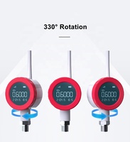 Manomètre intelligent sans fil 4G Lora, précision 0,5, IP66, pour la surveillance à distance de la pression des conduites d'eau et de gaz incendie