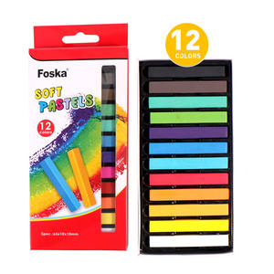 FOSKA – Bâtons de craie <span class=keywords><strong>pastel</strong></span> carrés confortables à tenir pour le dessin et la peinture, fournitures d'art professionnelles pour le bureau et l'art - Product Image 5