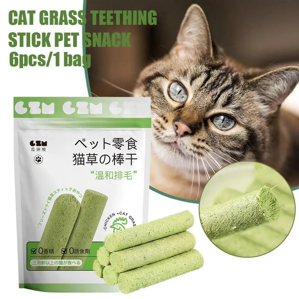 Custom Cat Teeth Cleaning Stick Tooth Grinding Chew Sticks Pet Snacks Food Cat Grass Teething Stick