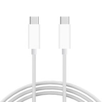 Cable USB 3.1 Gen 2 Tipo-C a Tipo-C, 10Gbps, 4K60Hz, 60W, Carga Rápida, Conductor de Cobre Puro, Revestimiento de PVC, ABS, Escáner, Cámara, Computadora